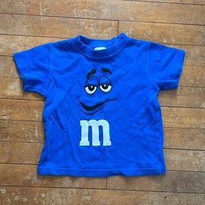 Blue M&M's Unisex Toddler Shirt
